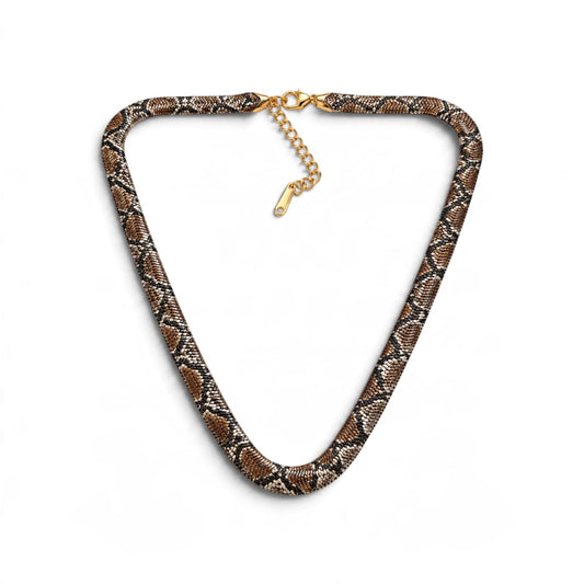 Serpent Statement Necklace – A Symbol of Mystery & Power